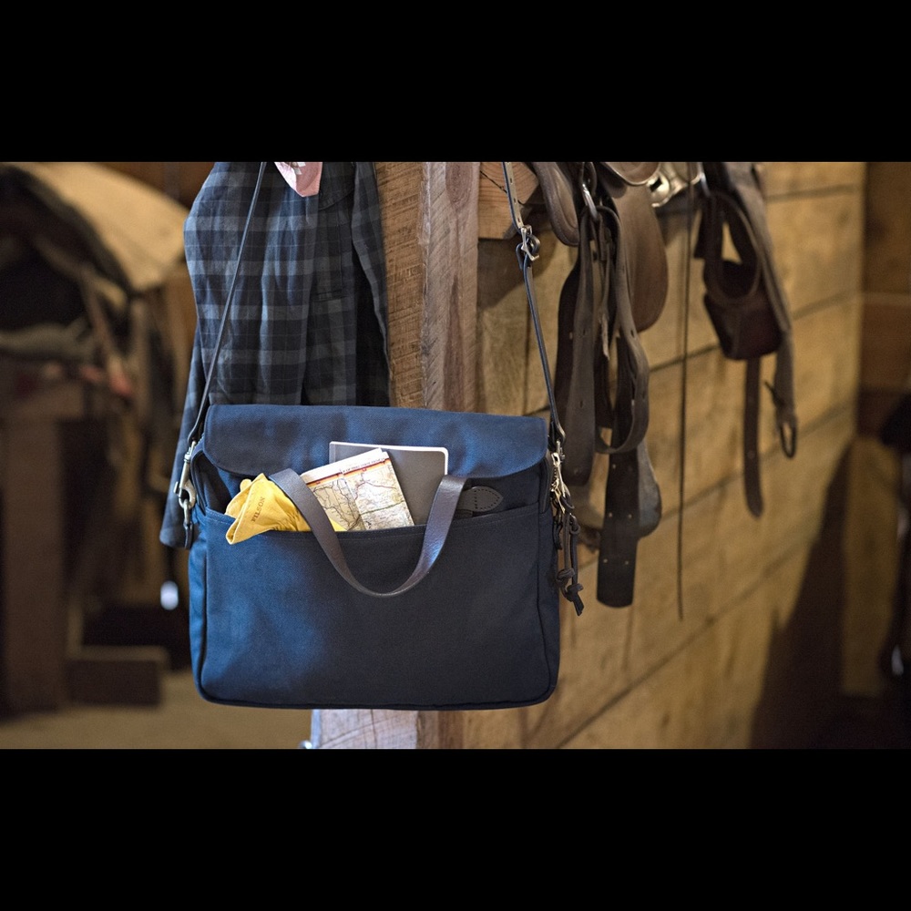 Filson rugged twill original briefcase